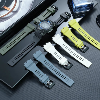 Cinturino di ricambio in silicone morbido impermeabile per orologio Casio GBD-100 Series, cinturino sportivo da esterno da uomo, accessori
