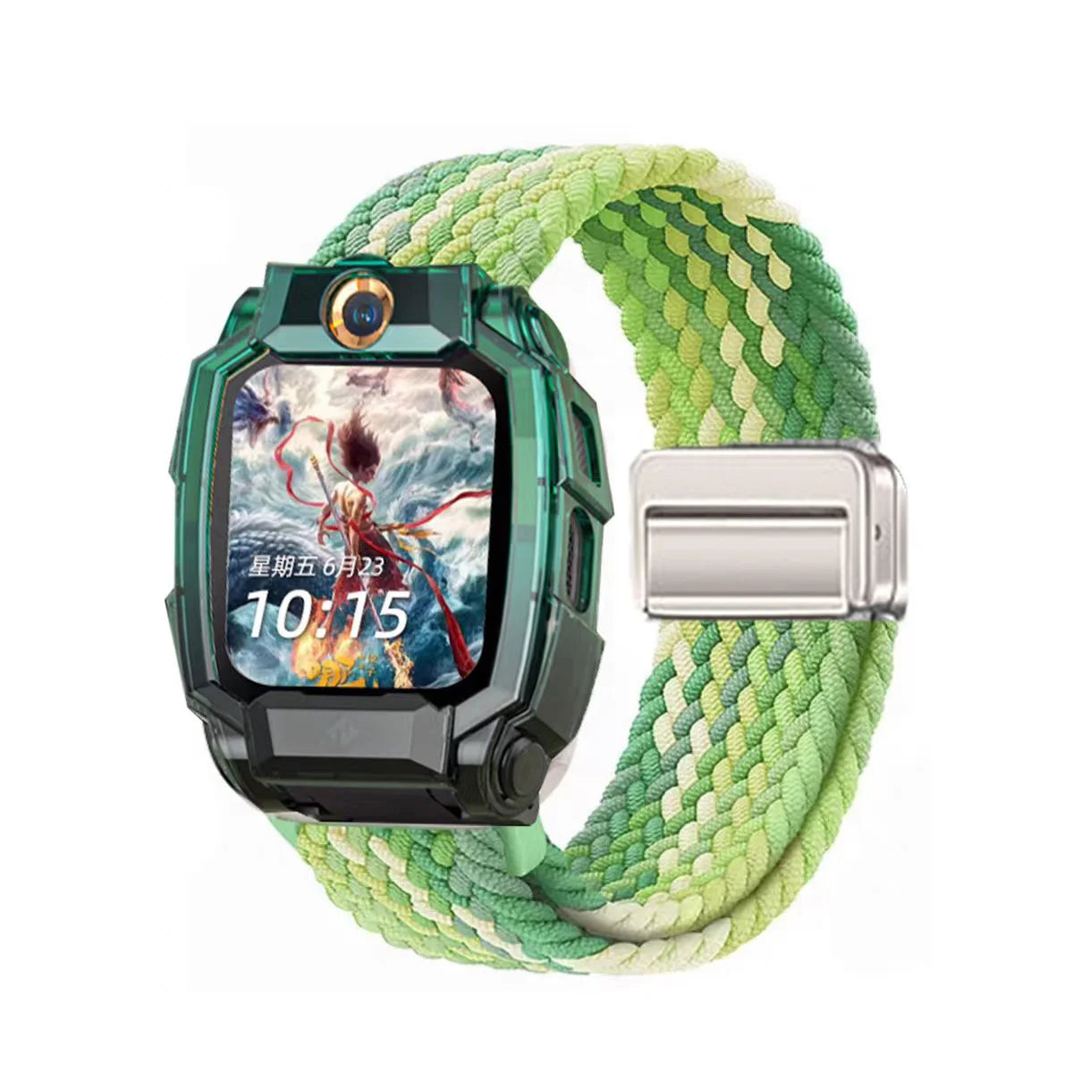 Bracciali intrecciati per bambini, bracciale elastico magnetico per smartwatch Imoo Xiaotiancai, telefono D2 Z11 Z10 Z6 Z7 Z1
