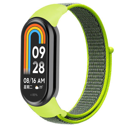 Bracelet à boucle en Nylon pour xiaomi Mi Band 10 9 8, Bracelet de remplacement, pulsera Xiaomi Smart Band 10 9 8 NFC