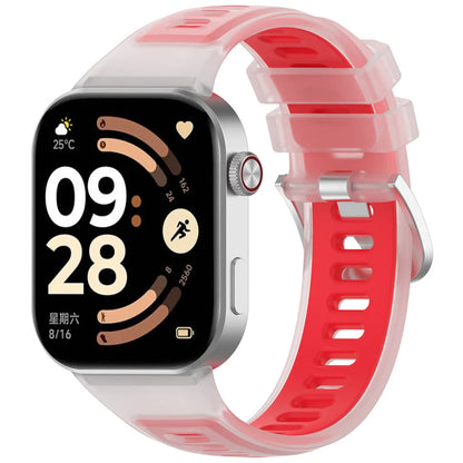 Bracelet de sport respirant et mignon pour Redmi Watch 6/5/4, bracelet en silicone transparent pour Xiaomi 8 9 Pro