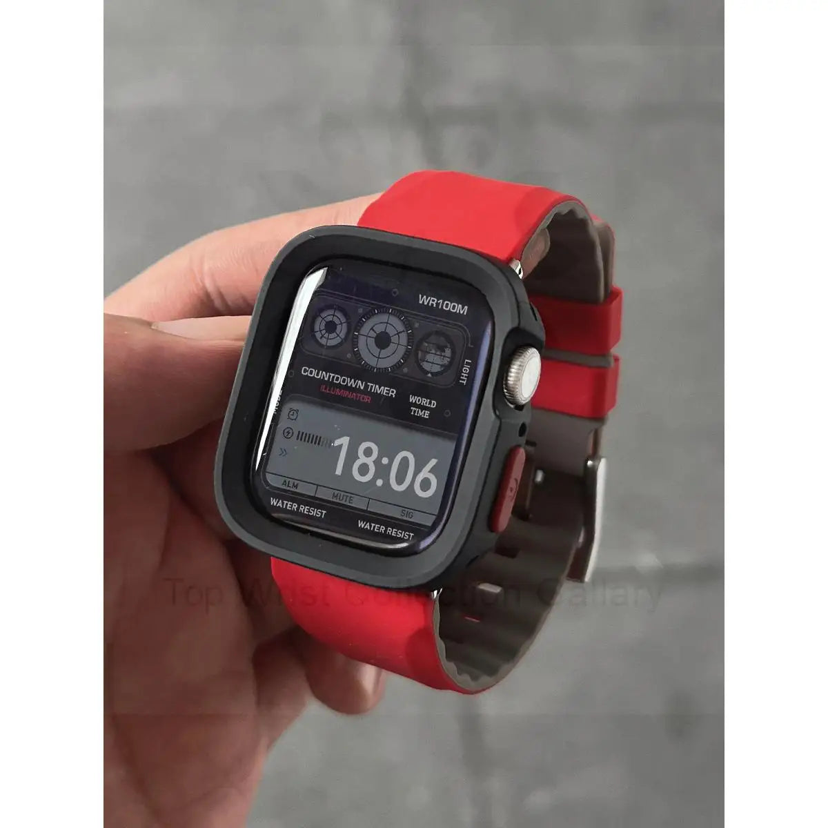 Silicone Strap + TPU Case for Apple Watch Band Ultra2 49mm 46mm 44mm 45mm 42mm 41mm 40mm