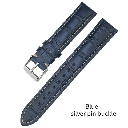 Cinturino per orologio in vera pelle, 13mm 16mm 18mm 19mm 20mm 21mm 22mm, per Longines Master Collection L2 L3 L4, cinturino in pelle bovina