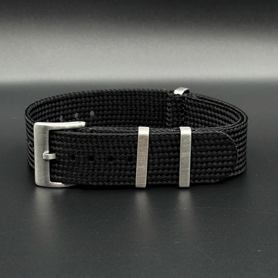 Bracelet de montre Nato en tissu Nylon militaire tissé Vintage, 18/20/22mm, pour Omega Longines Citizen Seiko, Bracelet universel de l'armée