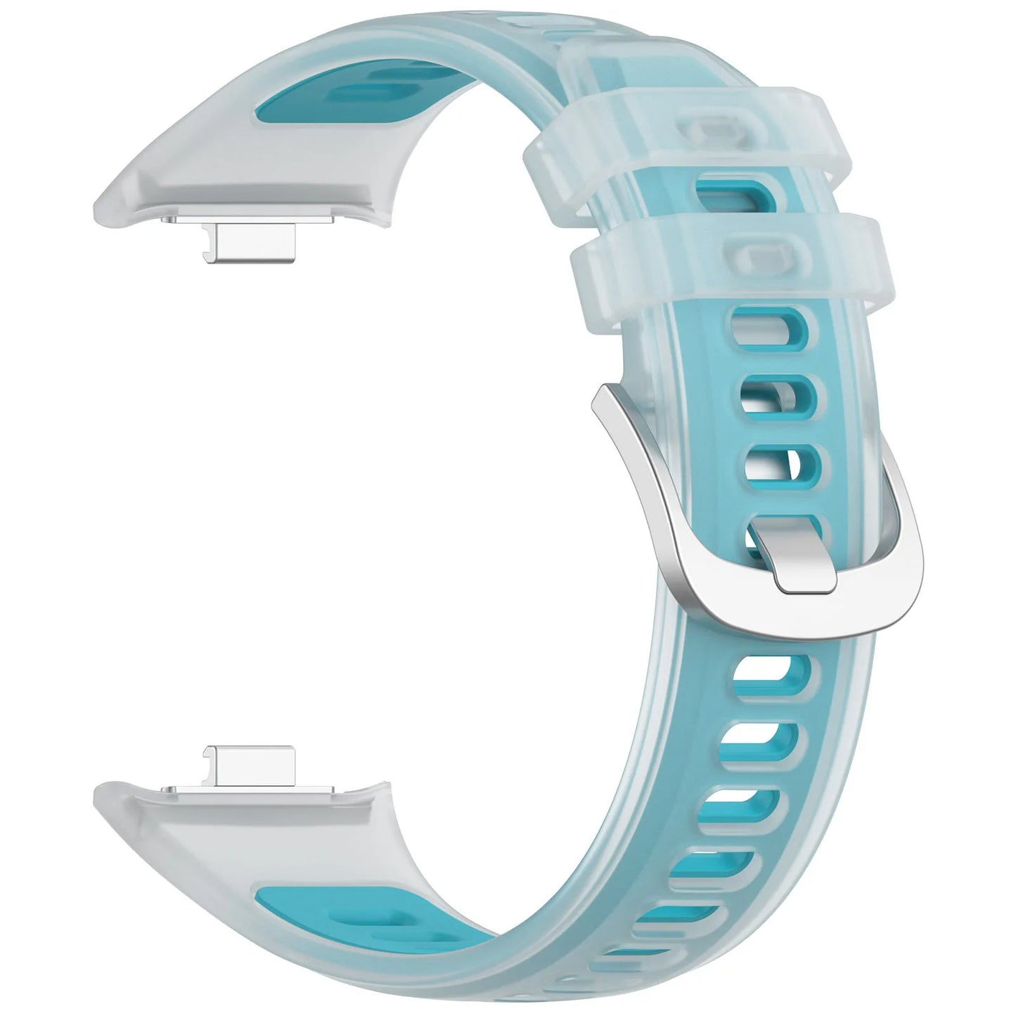 Candy Color Transparent Silicone Strap for Xiaomi 10Pro/9Pro/8Pro REDMI Watch 6 5 4 Special Edition, Waterproof Sport Band