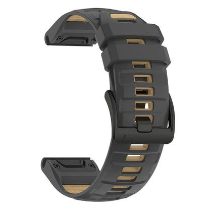 Bracelet en silicone QuickFit 22mm 26mm pour Garmin Fenix 8Pro 7 7X 6X Pro 5X Plus Epix Gen2 Enduro 3 2, bracelet de montre souple à libération rapide