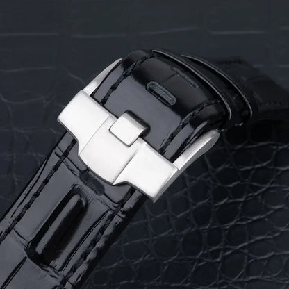 28mm Bracelet for Audemars and Piguet, Royal Oak Offshore Strap for AP 26470 15703 15710, Soft Cowhide Leather Watch Band for Men