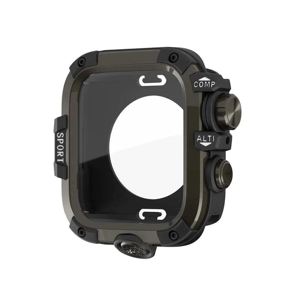 Custodia in lega di alluminio per Apple Watch Series 9 8 7 45 mm per iWatch 654SE 44 mm