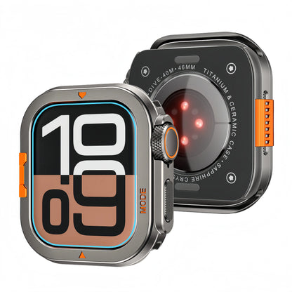 Boîtier en alliage pour Apple Watch 49mm 46mm 45mm 44mm, coque de montre en métal pour IWatch Ultra 3 2 1 Series 11 10 9 8 7 6 5 4 SE3