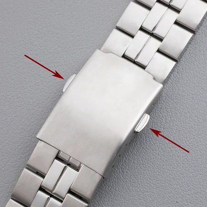 Cinturini per orologi in acciaio inossidabile 316L, di qualità premium, per 1853 T049 T049410A, per Tissot serie PR100, cinturini in metallo massiccio