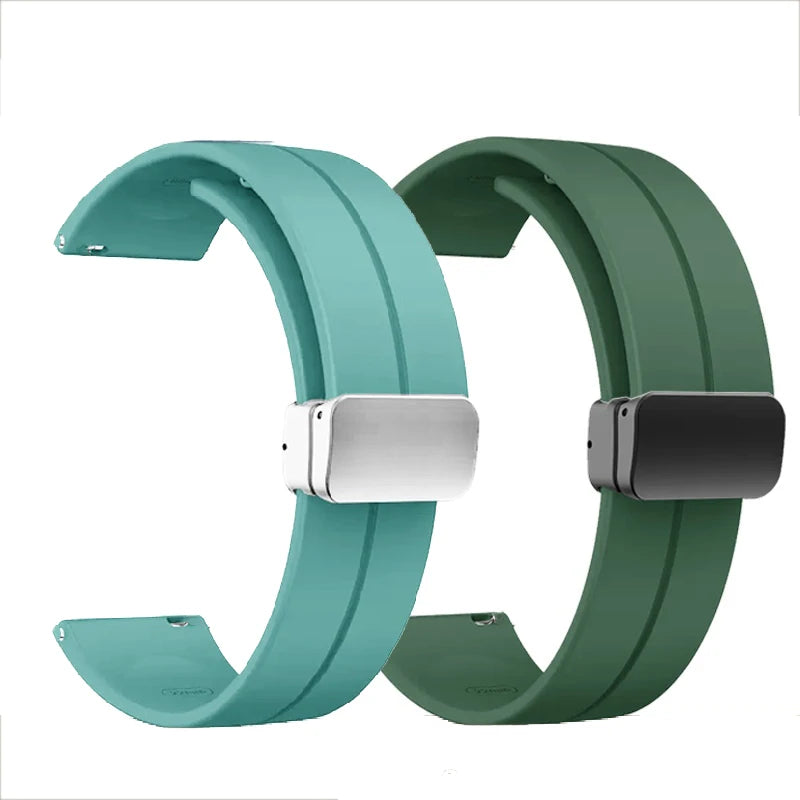 Cinturino in silicone morbido da uomo e donna, per Swatch, Blancpain Fifty Fathoms, Five Ocean, blu, arancione, verde, grigio, strumento, marca Co, 22mm