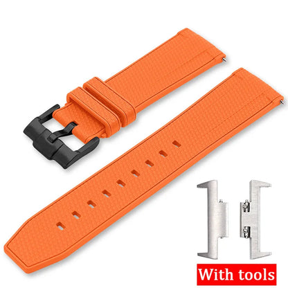 Bracelet en caoutchouc de silicone pour homme, adaptateur en acier à dégagement rapide, bracelet de montre, ceinture, Tissot Store, série X, T137.407, T137.410 Super First, 12mm