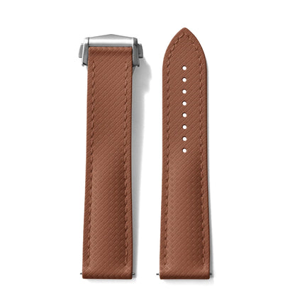 FKM Rubber Watch Strap, New Design, Quick Release, 20mm 22mm, Butterfly Buckle, Waterproof, Perfect Fit, Flat End, Universal Bands