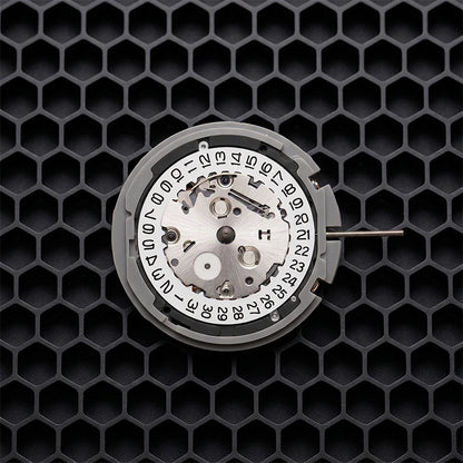 New original Japanese YM92 movement spare parts, YM92A quartz movement, white calendar, 3-hand watch accessories