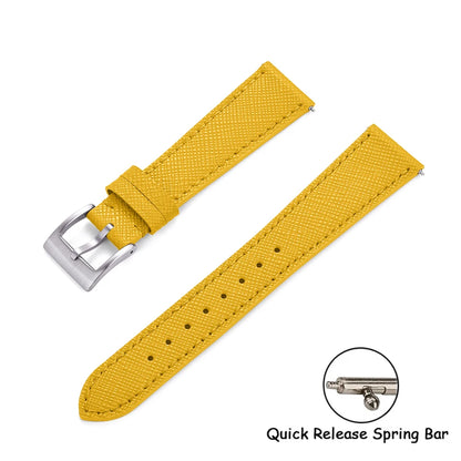 Cinturini per orologi in pelle di vitello di qualità cinturini per orologi in pelle Saffiano 18/19/20/21/22/23/24mm cinturini accessori per orologi