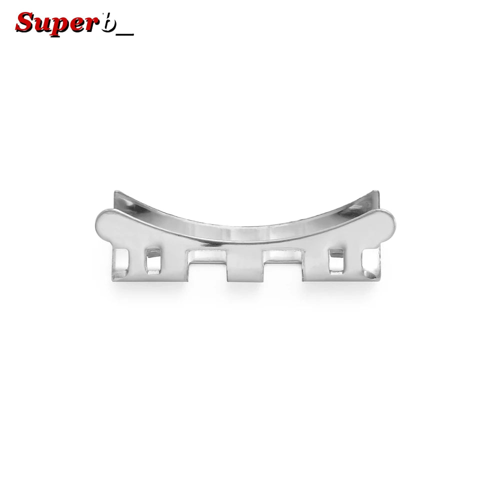 18/19/20/21/22mm Stainless Steel Watch Bracelet Connectors for Seiko SKX007/009, Curved End Watch Band Adapter for Oyster Jubilee