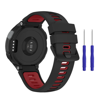Bracelet en Silicone Double couleur pour Garmin Forerunner 235 220 620 630 735 735XT, Bracelet de Sport de remplacement
