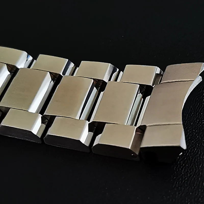 SeATM-Reemplazo de reloj Samurai, correa de acero inoxidable, SRPE37, SRPF09K, SRPB99
