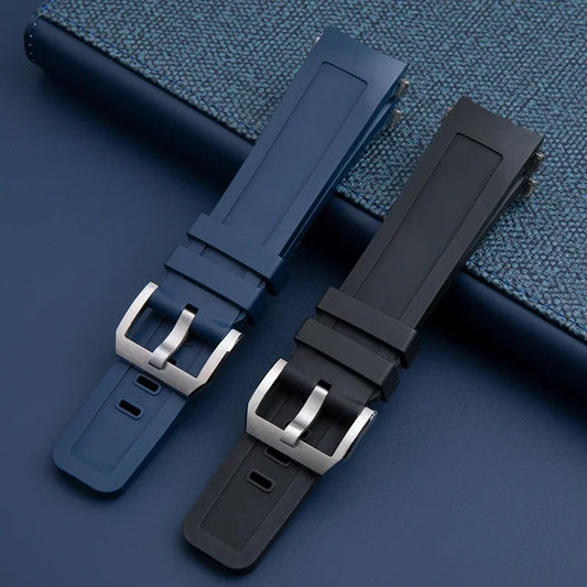 Premium Quality Fluororubber Watch Strap, 22mm, Soft, FKM, suitable for IWC bracelet, suitable for Aquatimer family IW3768/3290/3568/3767