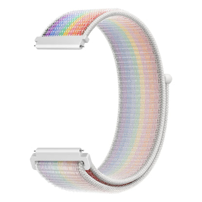 Bracelet à boucle en Nylon pour Amazfit Bip 6/5/GTS 4/3/2/2e/Mini/GTR 42mm/47mm/GTR 4/3 Pro Sport, 20mm/22mm, 2 bandes