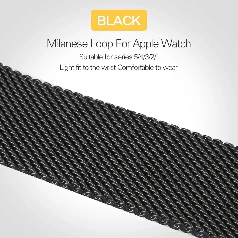 Milanese Loop bracelet for Apple Watch band 46mm 45mm 44mm 40mm 41mm Pride band iWatch Series 11/10/9 8 7 6 SE3/Ultra 2 3 49mm