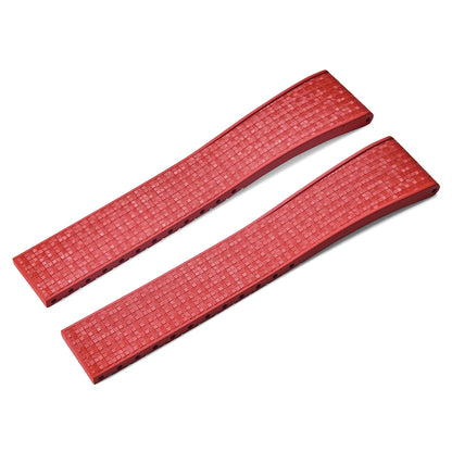 STAPELP 20mm a 22mm tutte le misure mosaico CTS FKM cinturini in caucciù per orologi Rolex Cartier IWC Omega Tuber cinturino con sgancio rapido
