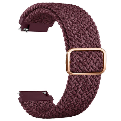 Bracelet tressé élastique 20mm/22mm, pour Garmin Forerunner 55 165 265 965 255 Active 5/Vivomove Trend/Vivoactive 5/Venu 3/2