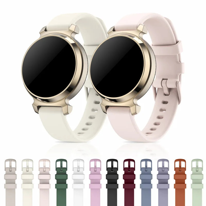 Bracelet de montre pour femme pour Garmin Lily 2, bracelet de montre intelligente souple, fermoir extensible, Options multicolores pour les traqueurs de fitness