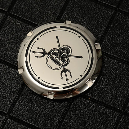 Accessoires de montre Seiko SKX007/SNZF17/SNZF53/nouveau fond de boîtier en acier inoxydable série 5 SRPD