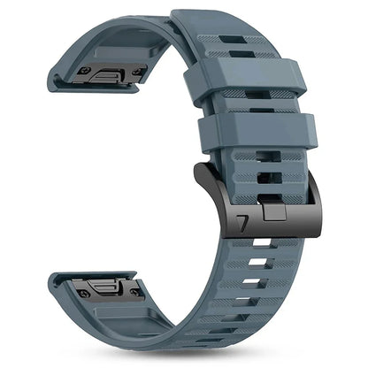 Bracciale in silicone QuickFit 22 26 mm per Garmin Fenix 5 5X Plus 6X 7 7X Pro Quatix 8 Fenix 8 Pro 51 mm 47 mm Epix, cinturino sportivo da esterno