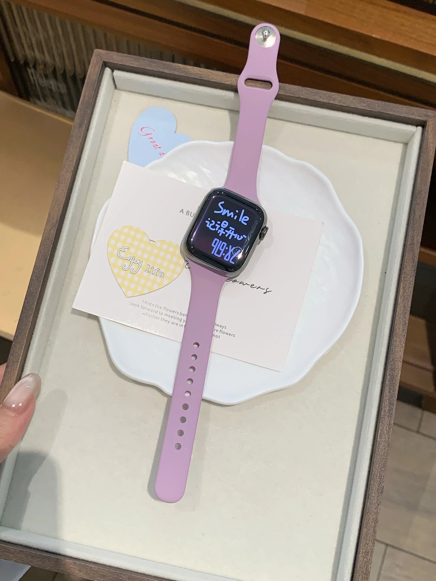 Slim Silicone Band for Apple Watch Ultra 49mm 40mm 41mm 44mm 45mm 46mm, Compatible with iWatch Series 11 10 9 8 7 6 5 SE3