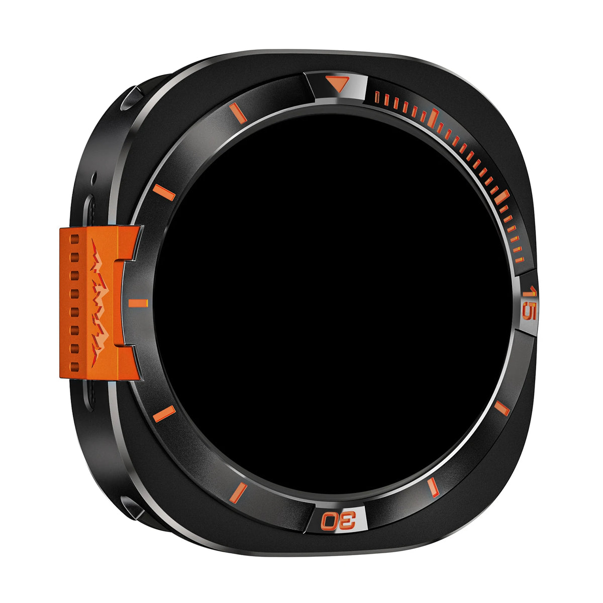 Funda protectora integral de metal para reloj Samsung Ultra de 47 mm, motivo de montaña, ideal para deportes de aventura al aire libre