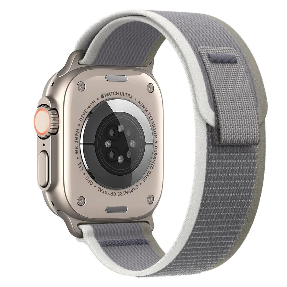 适用于 Apple Watch Ultra 3 2 的 Trail 回环式表带，49mm 46mm 44mm 45mm 40mm 41mm 42mm，兼容 iWatch 系列 11 10 SE 9 8 7 的表带 Correa