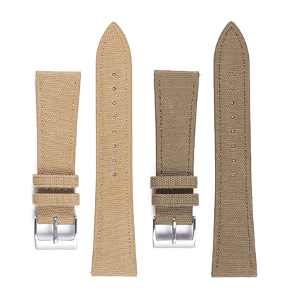 Bracelet de montre en toile de voile 18mm 20mm 22mm à libération rapide, en tissu toile haute densité, pour montres de marque