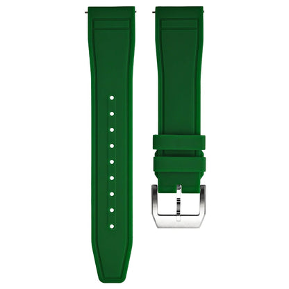 Cinturino per orologio in gomma naturale 20 mm 21 mm 22 mm per IWC Big Pilot's Mark XX IW3282 IW3881 Cinturino in silicone colorato a sgancio rapido