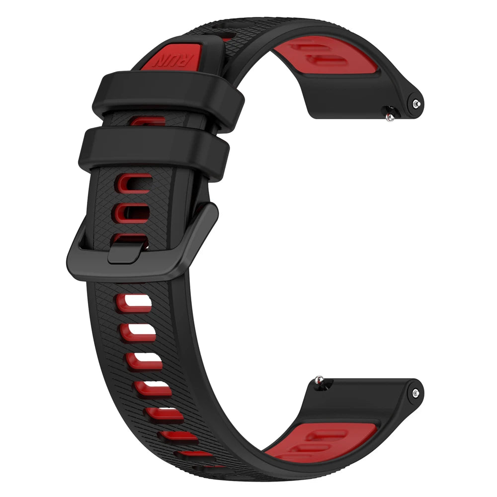 20mm 22mm Silicone Strap for Huami Amazfit Active 3 2/Active Max Sports Band BALANCE 2 BIP 3 6 5 GTS 4 mini GTR 3 Pro