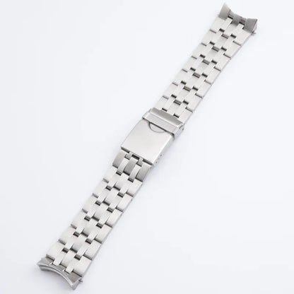 Solid 316L Stainless Steel Watch Bracelet, 21mm 23mm, for Tissot Seastar T120407 T055427A, Silver Watch Band