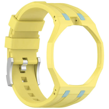 Bracelet de conversion en silicone coloré compatible avec la montre de poche Swatch Royal Pop – Accessoire de modification tout-en-un pour montre-bracelet