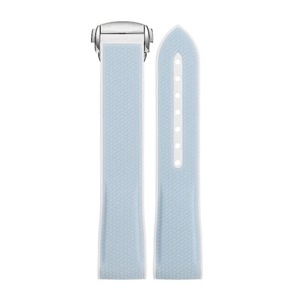 Cinturino curvo da 20 mm per Omega X Swatch Joint MoonSwatch, cinturino in silicone sportivo con fibbia deployante per Seamaster 300