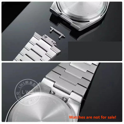 Cinturino per orologio a molla per Tissot Store X, serie Super First, T137410, T137407, ansa per cinturino, l'ultima connessione, attrezzi in regalo, 11 mm, 12 mm