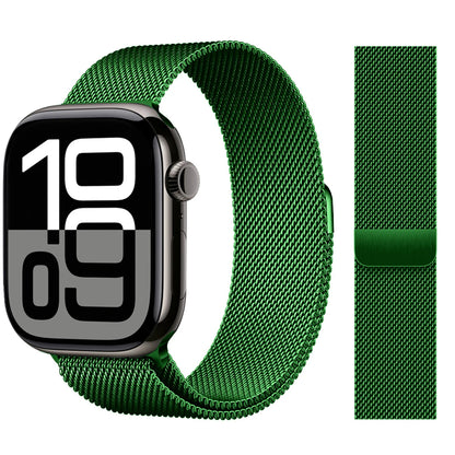 Apple Watch 米兰尼斯表带，46mm 44mm 45mm 40mm 42mm 41mm，适配 iWatch 系列 11 10 9 8 SE 7 6 Ultra 3 2
