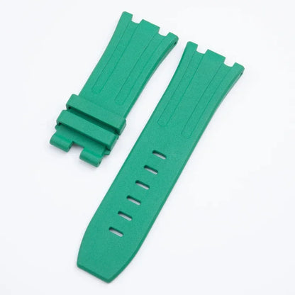Bracelet de montre en caoutchouc FKM souple de 28mm, adapté au bracelet de montre AP Audemars Piguet, cadran de 42mm, boucle à ardillon 15703 15710