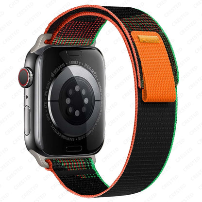 适用于 Apple Watch Ultra 3 2 的 Trail 回环式表带，49mm 46mm 44mm 45mm 40mm 41mm 42mm，兼容 iWatch 系列 11 10 SE 9 8 7 的表带 Correa