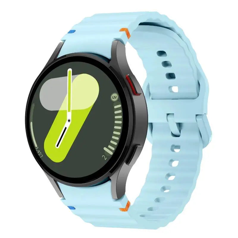 Original Silicone Strap for Samsung Galaxy Watch 7 44mm 40mm FE, Galaxy Watch 4 6 Classic 5 Pro, Band 43mm 47mm 45mm