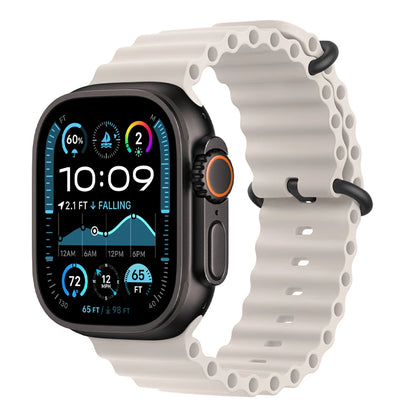 Bracelet Ocean pour Apple Watch Ultra 3 2, 49mm 46mm 44mm 40mm 45mm 41mm 42mm, Correa Bracelet iWatch Series 11 10 9 SE 8 7 6 5 4