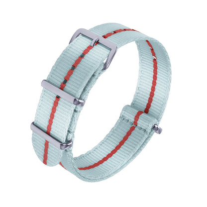 Nouveau Sangles de ceinture de sécurité en Nylon 20mm 22mm Type universel sport pour nouveau matériel bracelets de montre en Nylon Oula