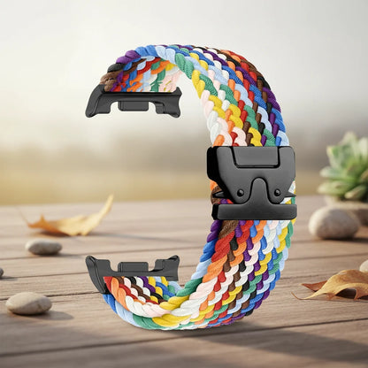 Braided Nylon Strap for Samsung Galaxy Watch Ultra 2025, Paracord Buckle, Galaxy Watch 8/ Galaxy Watch 8 Classic Strap