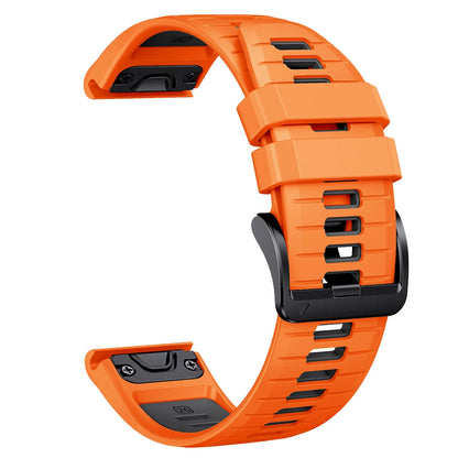 Bracelet en silicone QuickFit 22mm 26mm pour Garmin Fenix 8Pro 7 7X 6X Pro 5X Plus Epix Gen2 Enduro 3 2, bracelet de montre souple à libération rapide