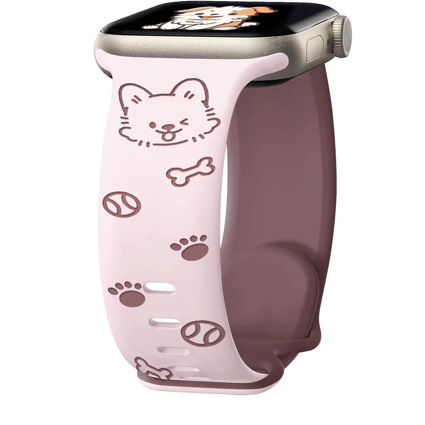 Cute Watch Band for Apple Watch 46mm 42mm 49mm 44mm 40mm 45mm 41mm 38mm, Compatible with iWatch Series 11 10 Ultra SE 3 9 8 7 6 5
