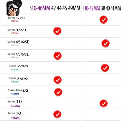 Bracelet de montre en cuir pour bracelets de montre Apple 46mm 44mm 41mm 45mm 38-42mm 40mm 49mm bracelet iWatch série 10-Ultra 9-8-7-SE-6-5-4-3