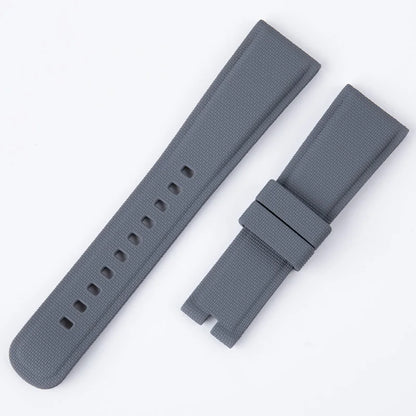 Quick Release FKM Rubber Waterproof Watch Strap, 18/19/20/21/22/23/24mm, for Oris Seiko Omage Rolex